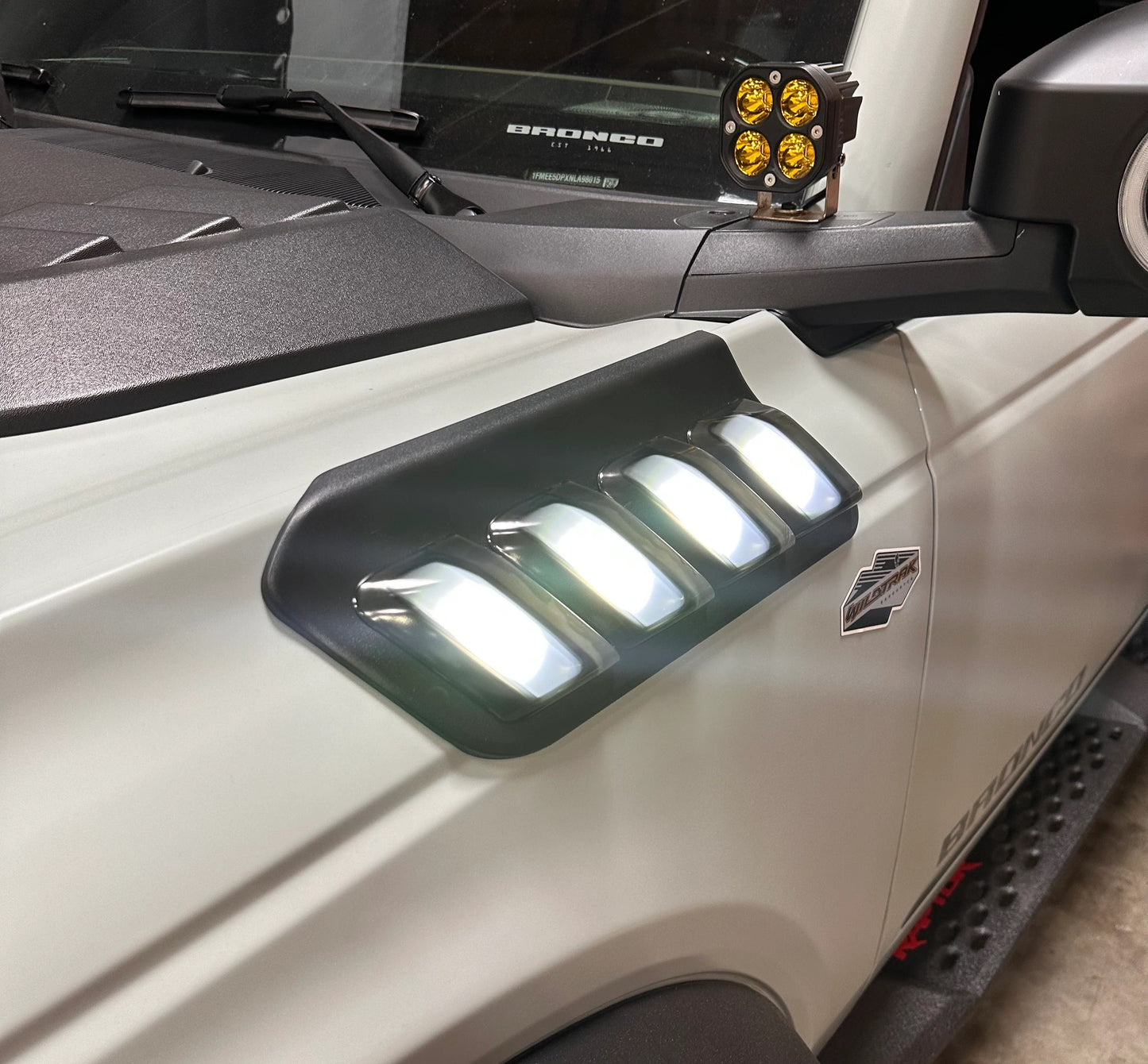 LED Fender Vent for Ford Bronco 2021-2025