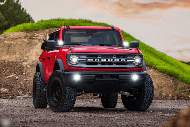 MRIMOTO FORD BRONCO (21+): FRONT XRGB LED HEADLIGHTS