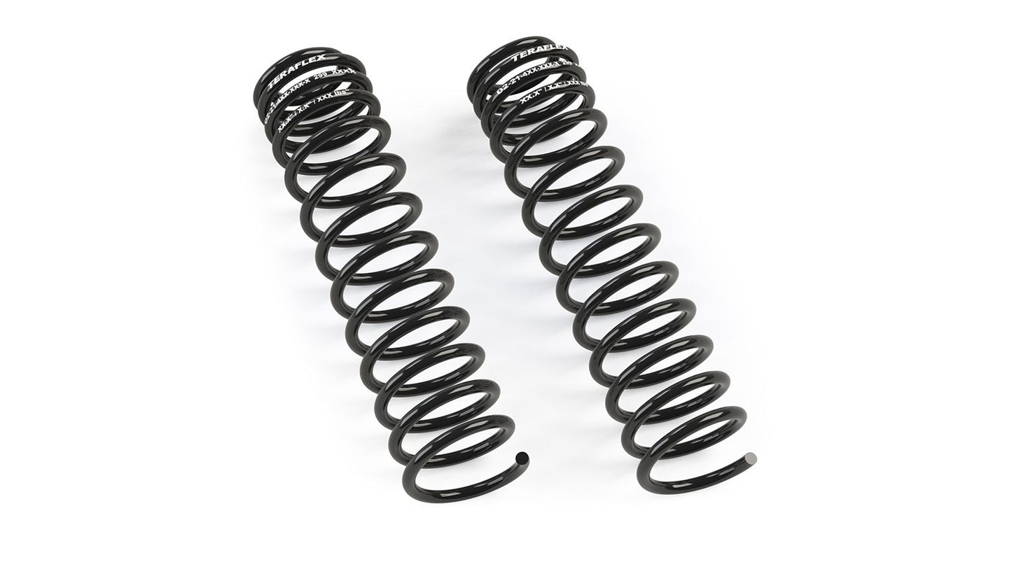 Teraflex 3.5" Lift Coil Spring Kit – Front for Jeep Wrangler JL 2018-2025
