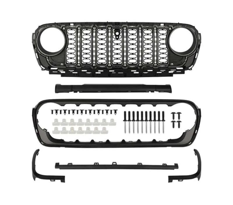 2024 style Grill for jeep wrangler JL & Gladiator 2018 - 2025