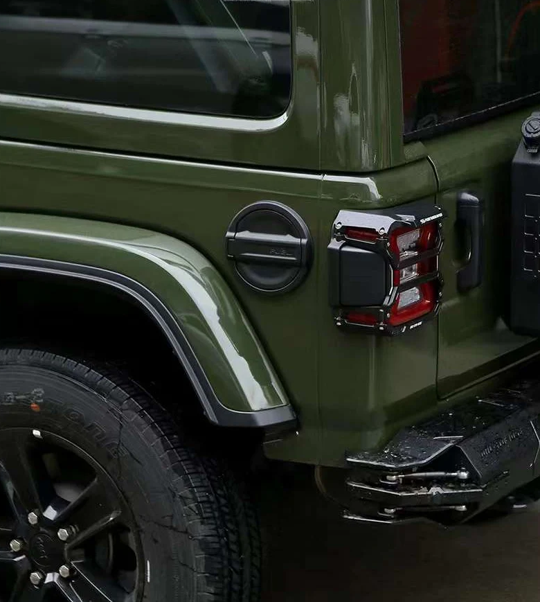 Electric Fuel Door Cover Gas Tank Cap For Jeep Wrangler JL 2018 - 2025