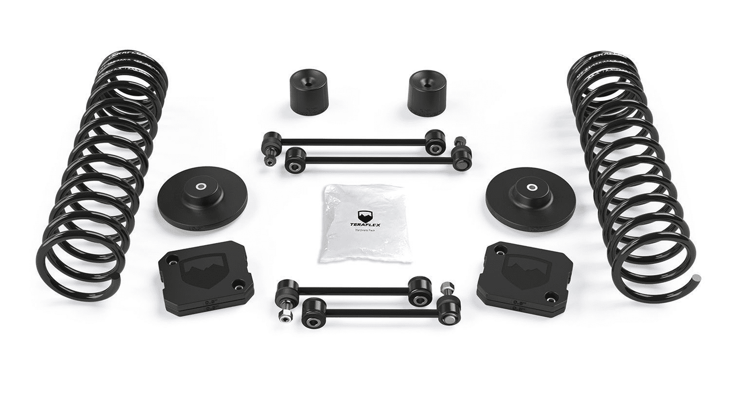 (TERAFLEX) 2.5″ Coil Spring & Spacer Base Lift Kit – No Shocks for Jeep Gladiator 2020-2025