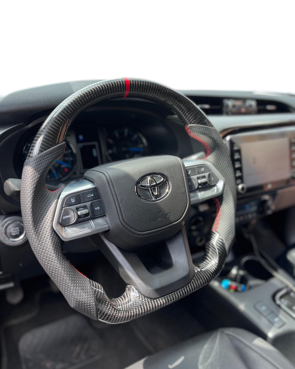 Carbon Fiber Steering for Toyota Land Cruiser LC300 2022-2025