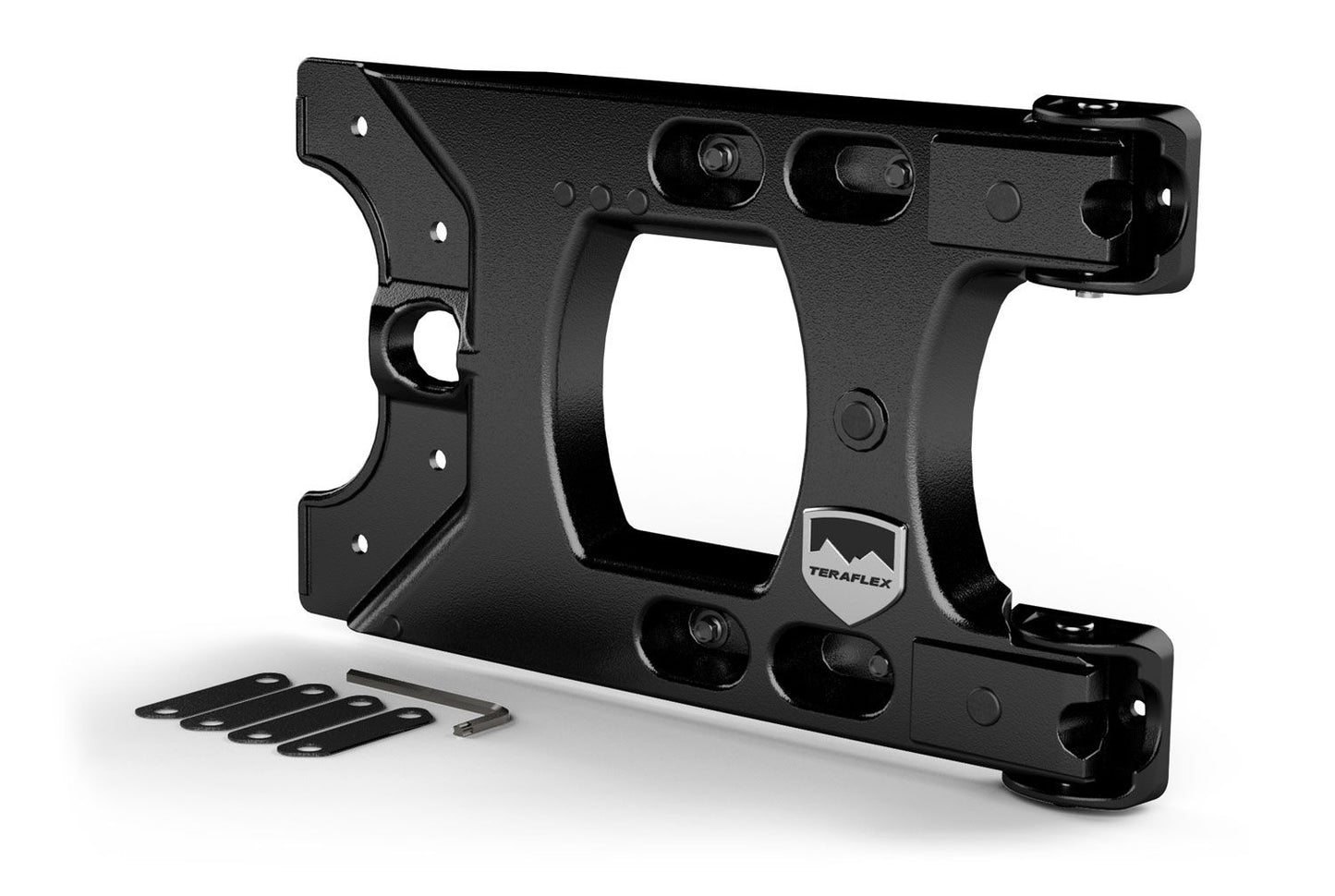Alpha HD Hinged Spare Tire Carrier Kit for Jeep Wrangler JK 2007-2017