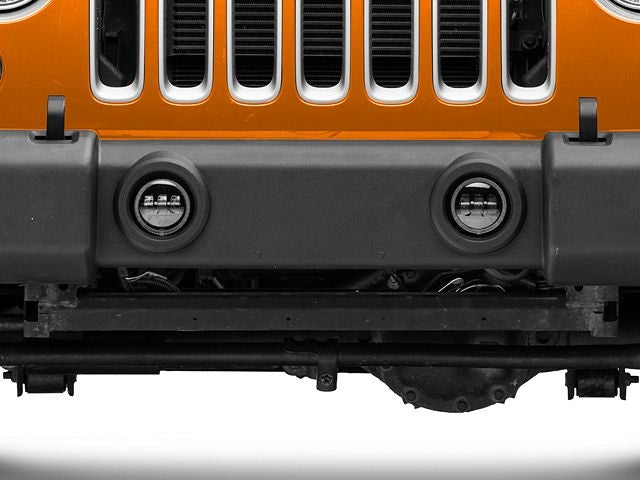4 inches RGB Led Fog Lights for Jeep Wrangler JK & JL 2007-2025