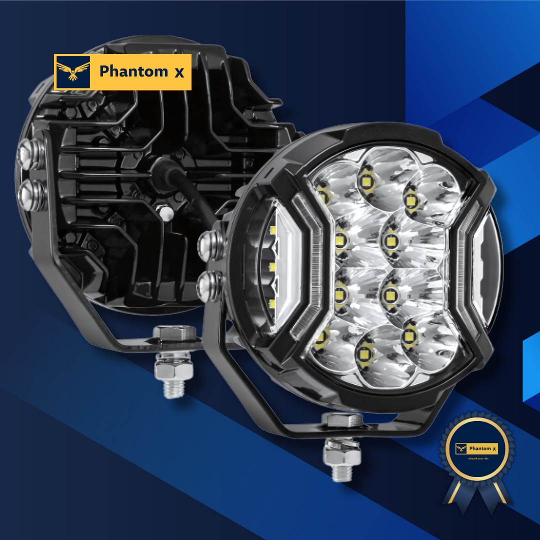 2 PSC Phantom X 5-Inch LED Off-Road Light White