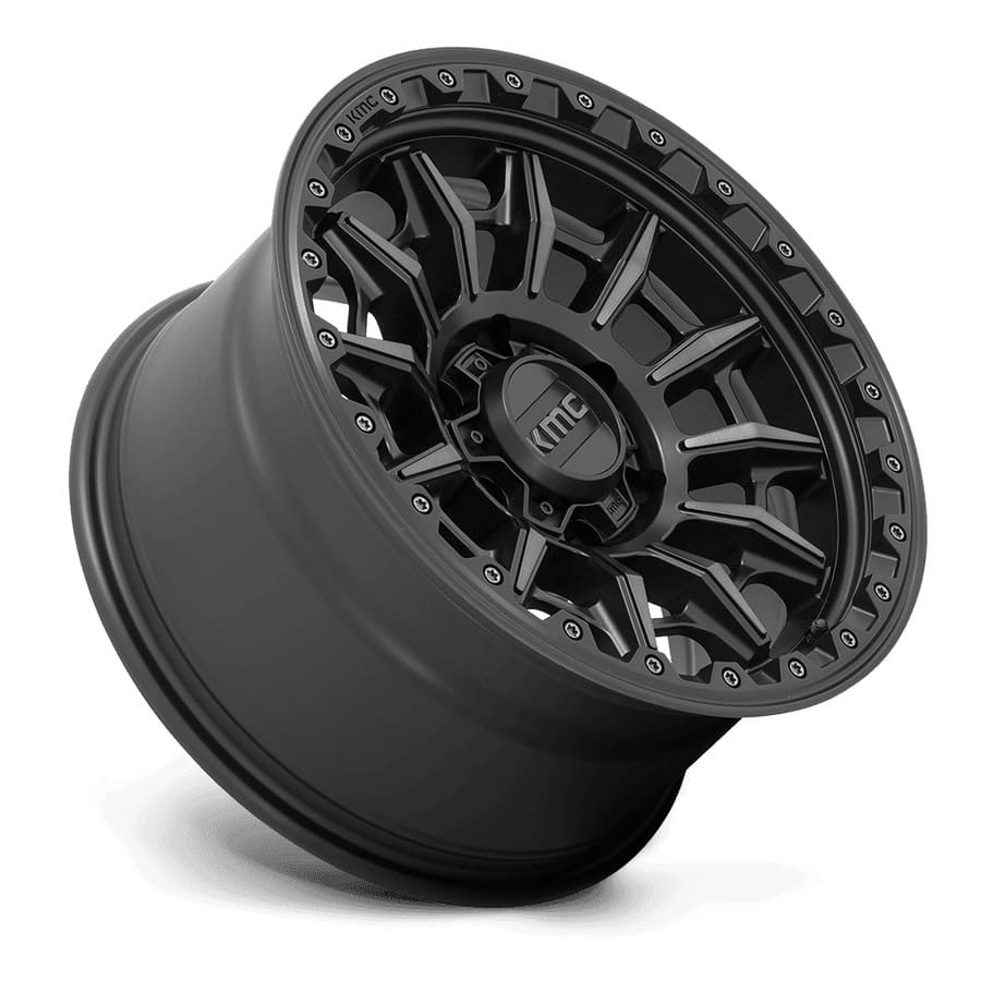 KM547 CARNAGE for Jeep Wrangler JK & JL & Gladiator 2007-2025 ( KMC Wheels ) Black