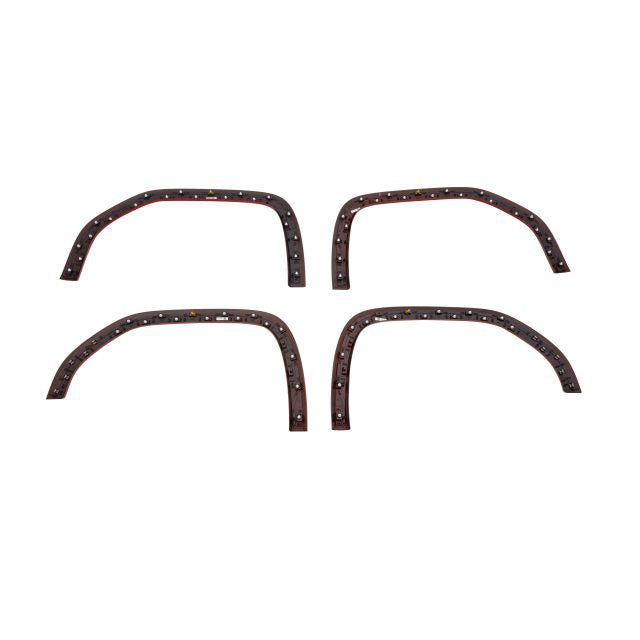 Smooth Front and Rear Fender Flare Set in Cayenne Red Tintcoat GMC SIERRA 2021-2022