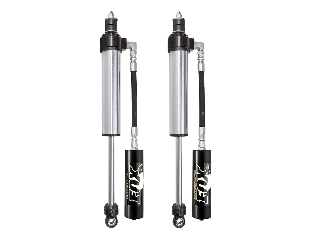 FOX 2.5 LAND CRUIZER,REAR, FACTORY SERIES RESERVOIR SHOCKS PAIR,LC 200 (2008-2020)