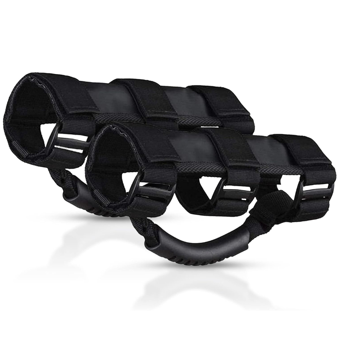 Black Grab Handles for Jeep Wrangler JK & JL 2007-2025