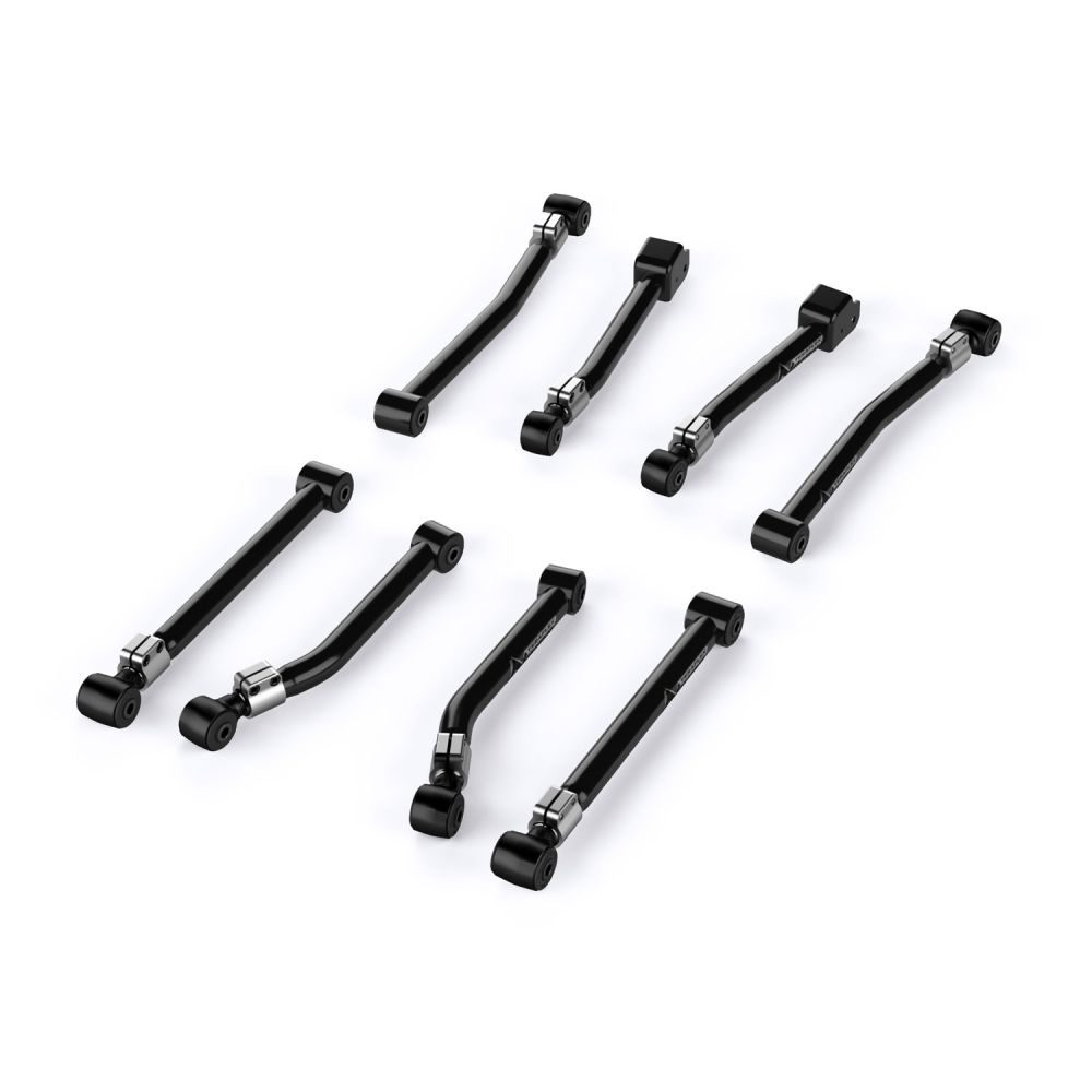 (TERAFLEX) Alpine Short Control Arm Kit – 8-Arm (2-4″ Lift) for Jeep Wrangler JK 2007-2017