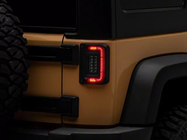Oracle Flush Mount LED Tail Lights For Jeep Wrangler JK 2007 - 2017