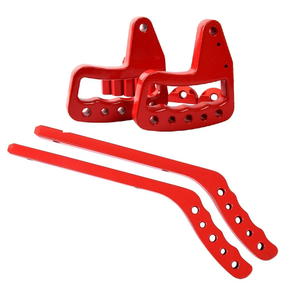 Red Grab Handles for 2 & 4 Door Jeep Wrangler JK 2007-2017