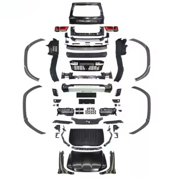 body Kit Upgrade For LC200 Facelift to LC300 GR Style Exterior Kits for 2008-2021