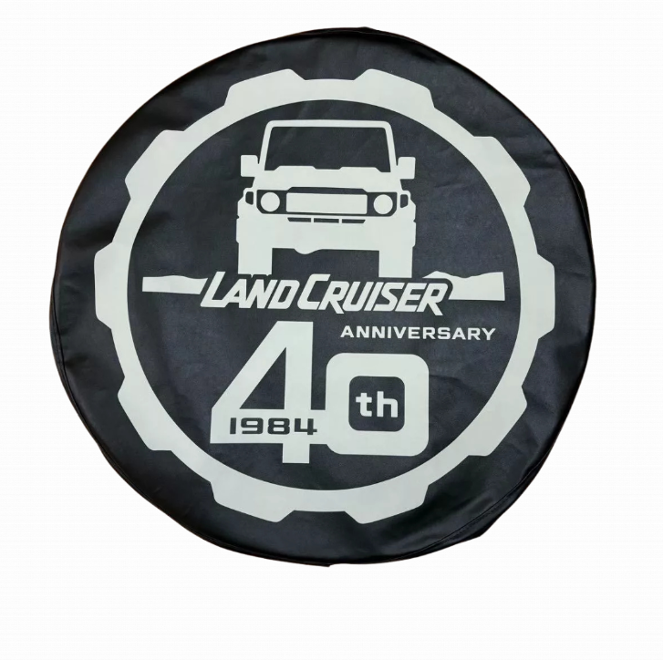 40th Anniversary Spare Tire Cover for Toyota Land Cruiser 2007-2021