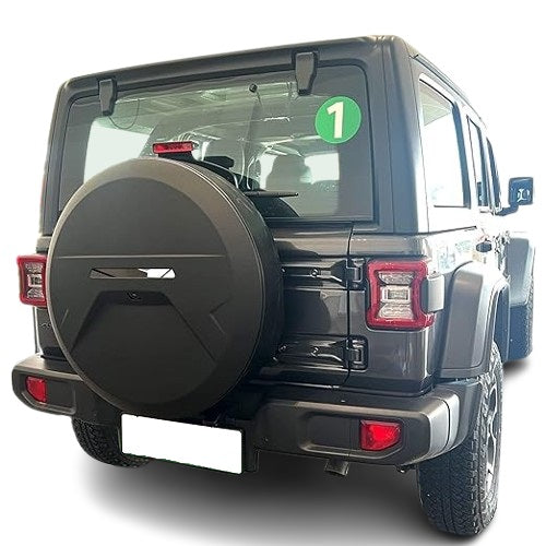 Spare Tire Cover (Plastic Hard Shell) for Jeep Wrangler JK & JL 2007-2025