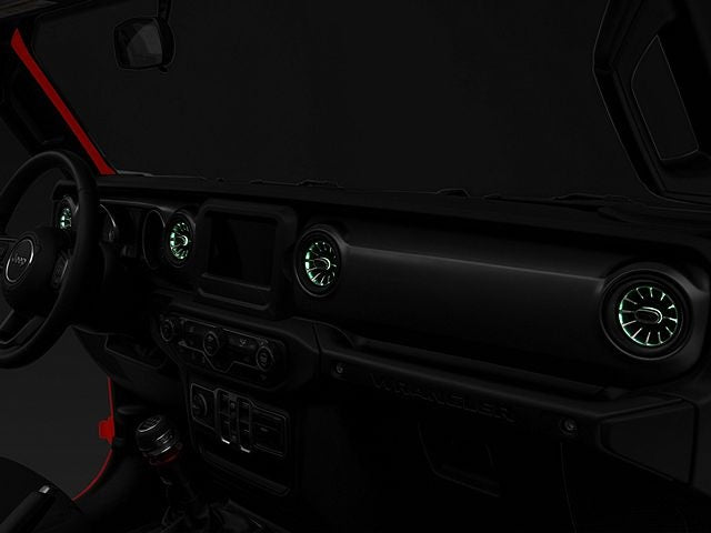Turbo Air AC Vent With LED Light for Jeep Wrangler JL & Gladiator 2018-2025