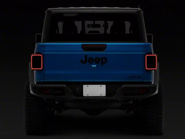 Smoked LED Tail Light For Jeep Gladiator 2020-2025