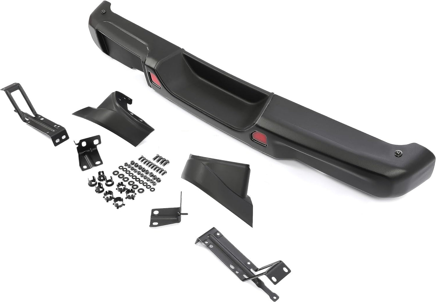 Rear bumper aluminum JK upgrade to JL For jeep JK 2007 - 2017