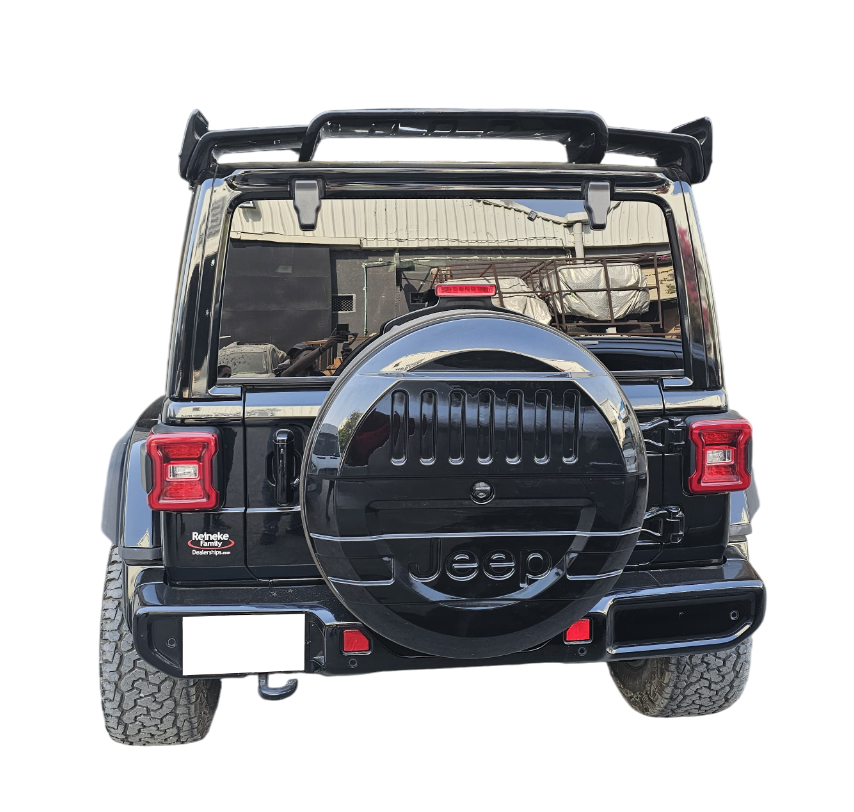G63 Style Rear Roof Spoiler for Jeep Wrangler JL 2018-2025
