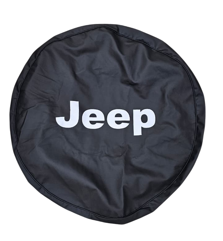 Spare Tire Cover With Logo for Jeep Wrangler JK & JL 2007-2025
