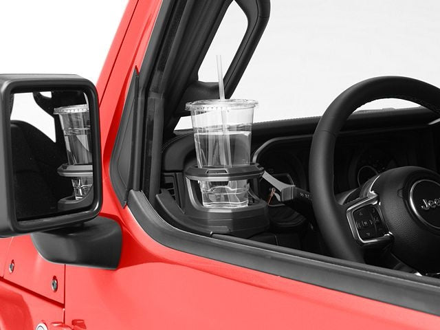 Window Cup Holder For Jeep Wrangler JL & Gladiator 2018 - 2025