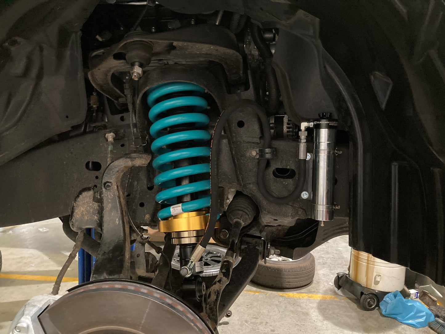 BLACK HAWK REAR AND FRONT SHOCKS FOR NISSAN Y62 ADJUSTABLE