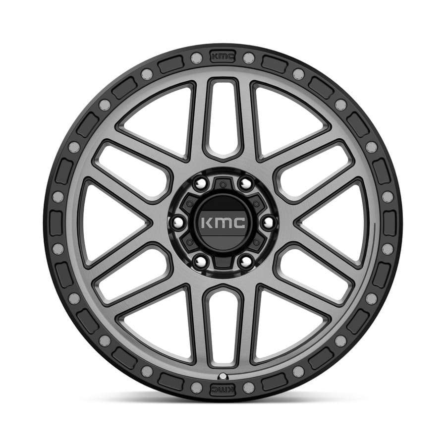 KM544 MESA for Jeep Wrangler JK & JL & Gladiator 2007-2025 ( KMC Wheels ) Gray