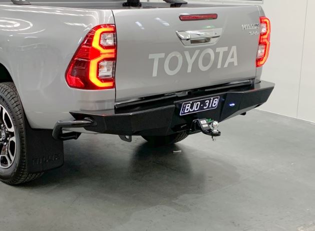 Rear Bumper Iron Man 4x4 For TOYOTA HILUX 2020 To 2024