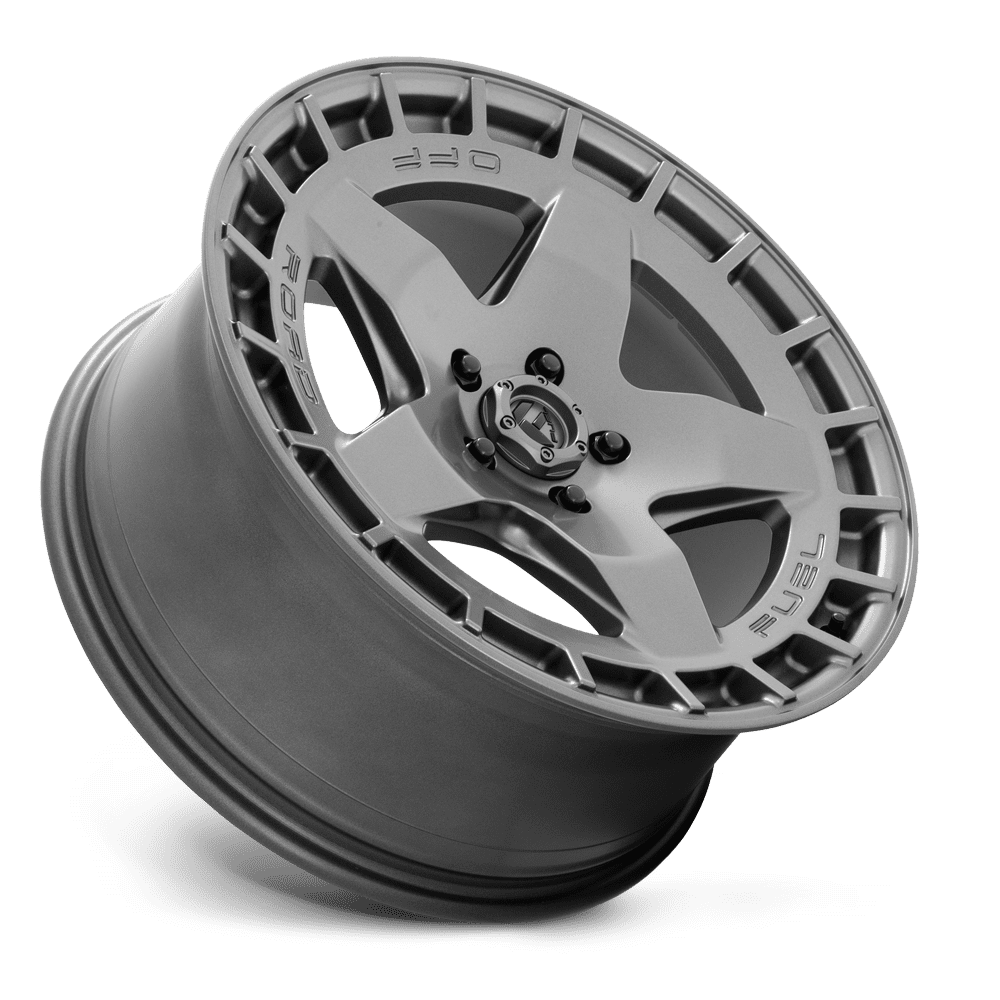 D734 WARP for Jeep Wrangler JK & JL & Gladiator 2007-2025 ( FUEL ) Silver Chrome