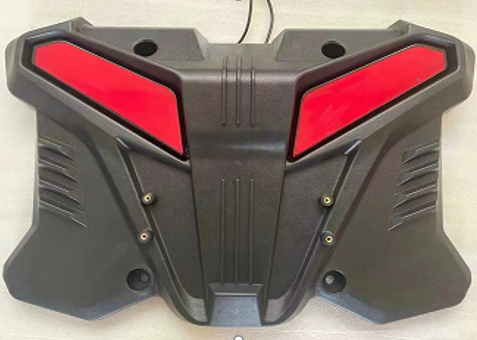 LED Rear Tailgate Vent-plate Spare Tire Delete For Jeep Wrangler JL 2018 - 2025