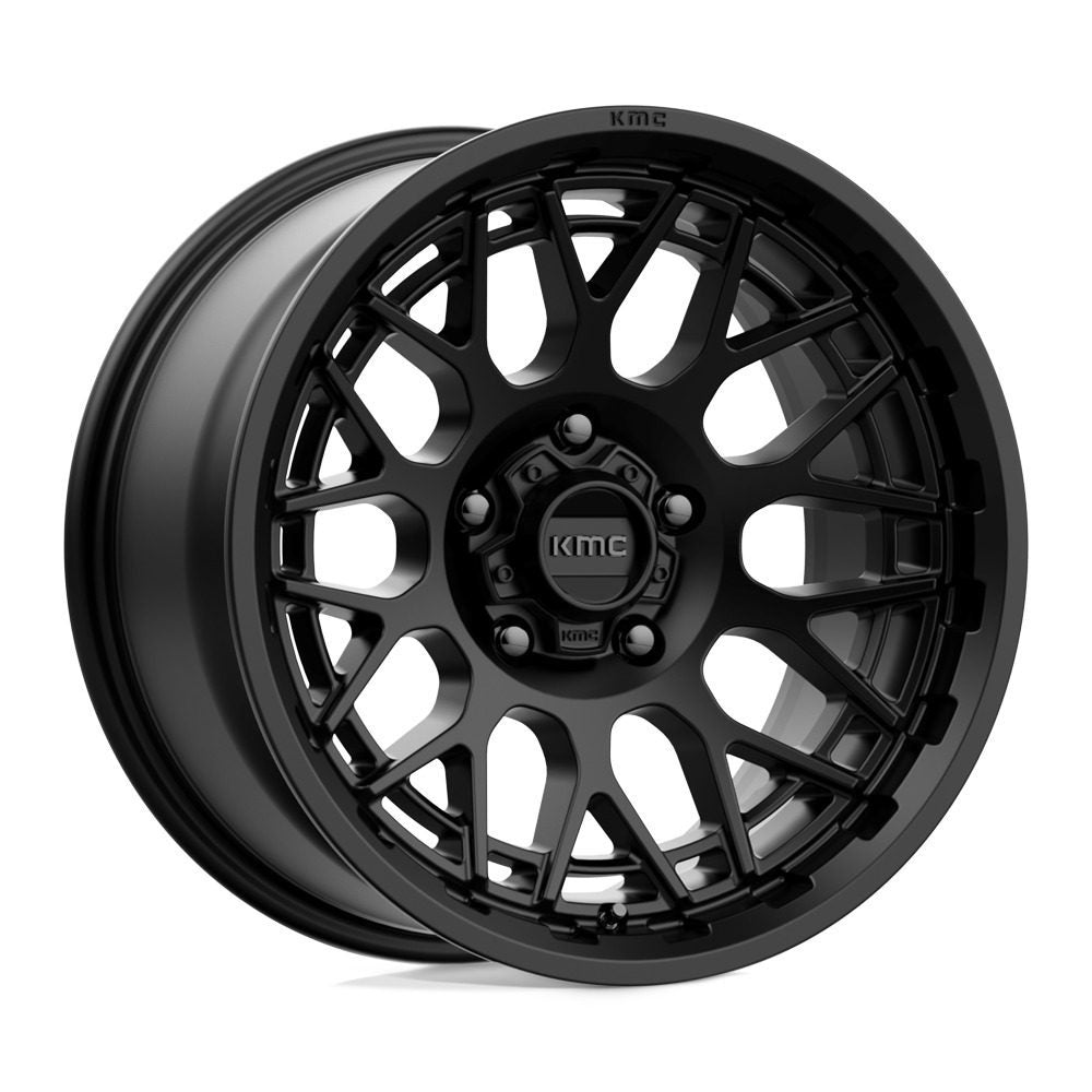 KM722 TECHNIC for Jeep Wrangler JK & JL & Gladiator 2007-2025 ( KMC Wheels ) Black