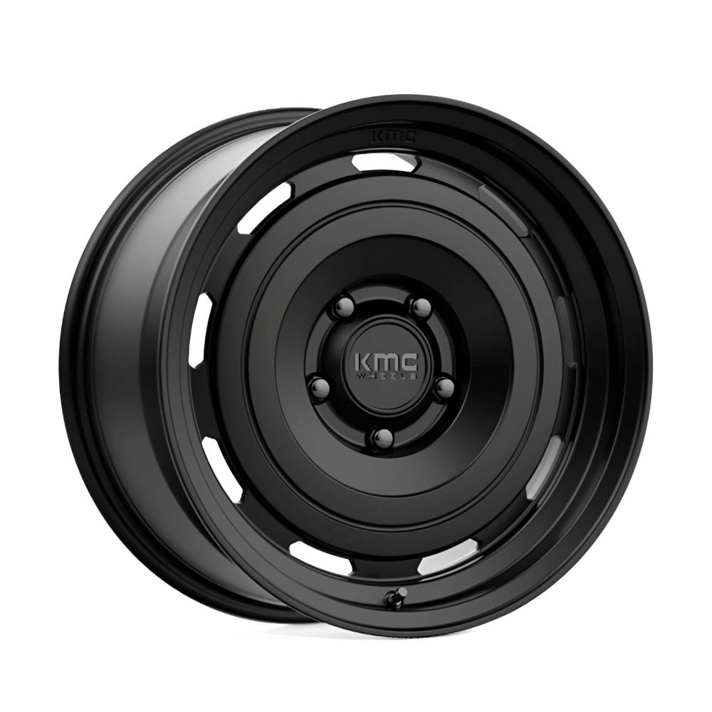 KM720 ROSWELL for Jeep Wrangler JK & JL & Gladiator 2007-2025 ( KMC Wheels ) Black
