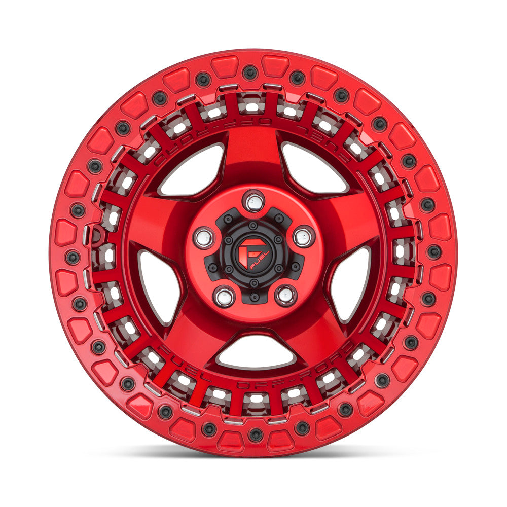 D117 WARP(beadlock) 17X9 5X127 ET-15 CB71.5 CANDY RED