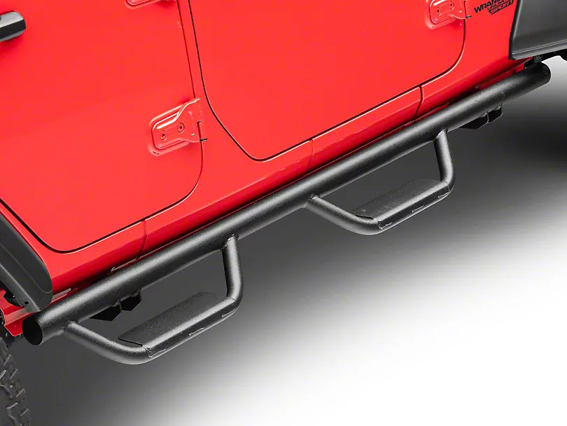 4 Door Side Steps for Jeep Wrangler JK & JL 2007-2023