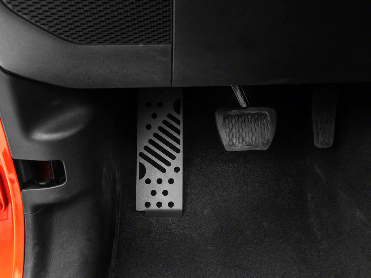 Dead Left Side Foot Rest Pedal for Jeep Wrangler JL & Gladiator 2018-2023