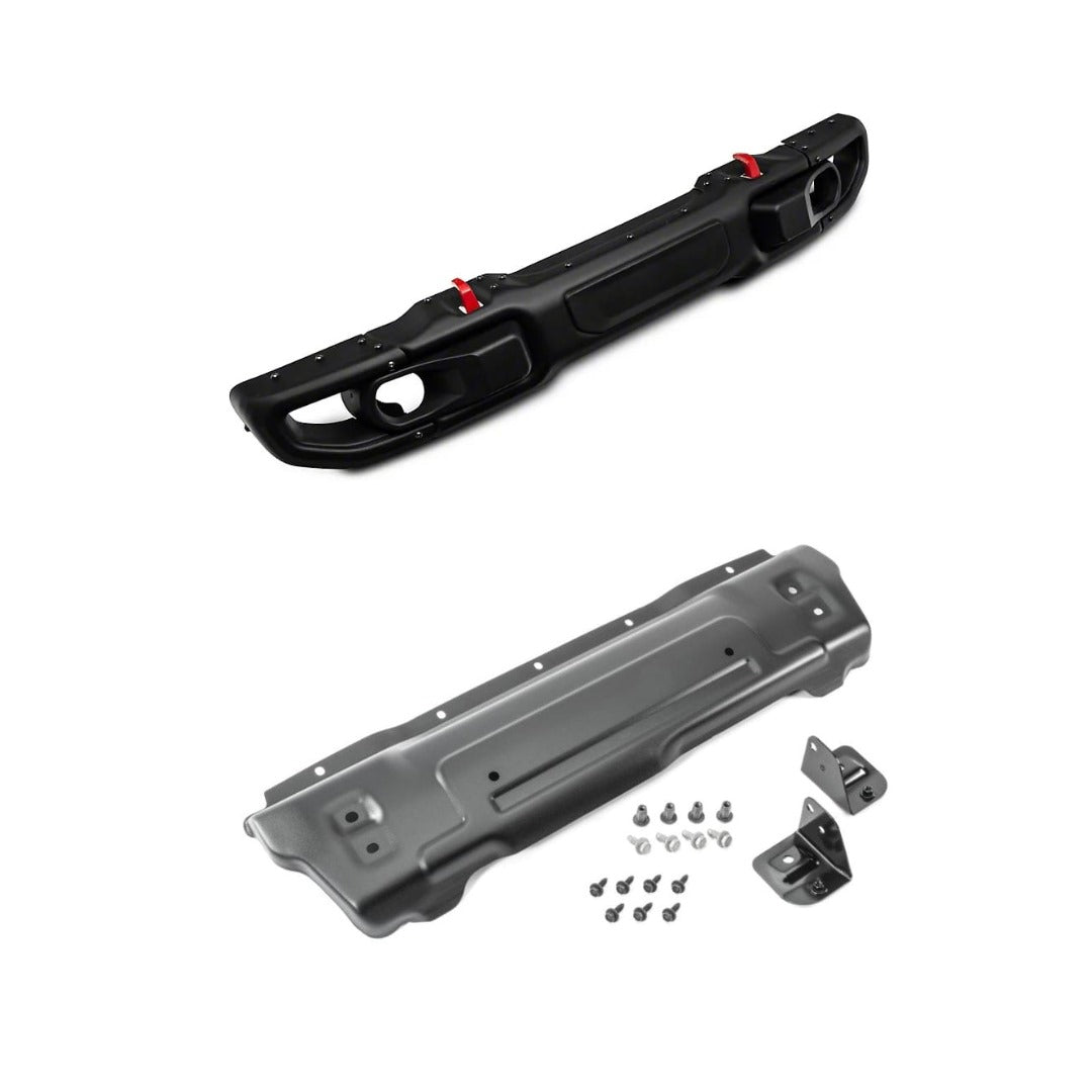 Rubicon Front Bumper JL Style + Skid Plate for Jeep Wrangler JK & JL & Gladiator 2007-2025