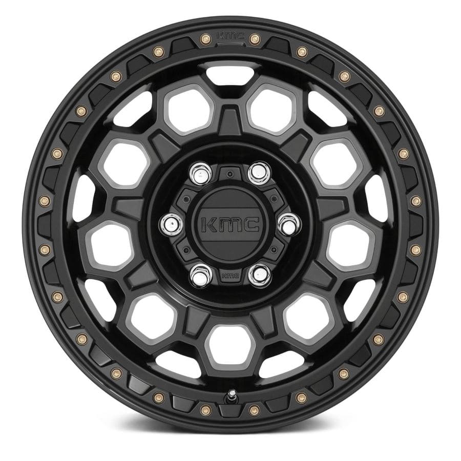 KM545 TREK for Jeep Wrangler JK & JL & Gladiator 2007-2025 ( KMC Wheels ) Black