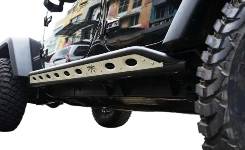 2 Door & 4 Door Poison Spyder Cross Side Steps for Jeep Wrangler JK 2007-2017