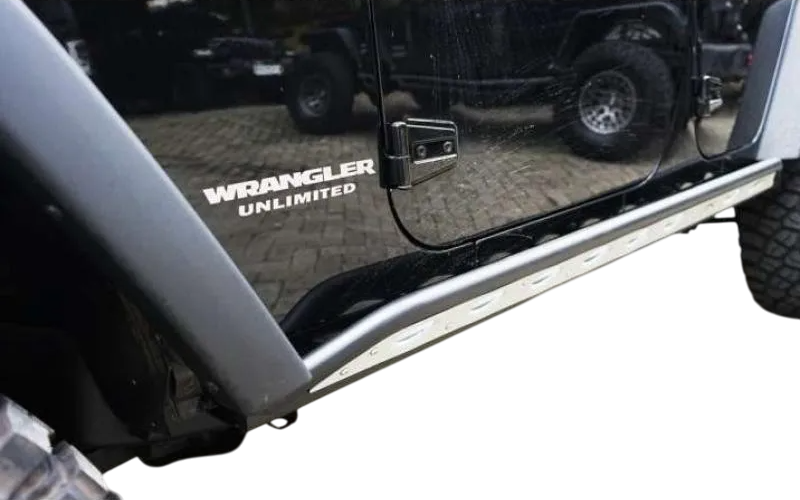 2 Door & 4 Door Poison Spyder Cross Side Steps for Jeep Wrangler JK 2007-2017