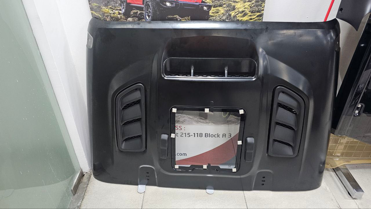 Glass Engine Bonnet for Jeep Wrangler JK & JL & Gladiator 2007-2025