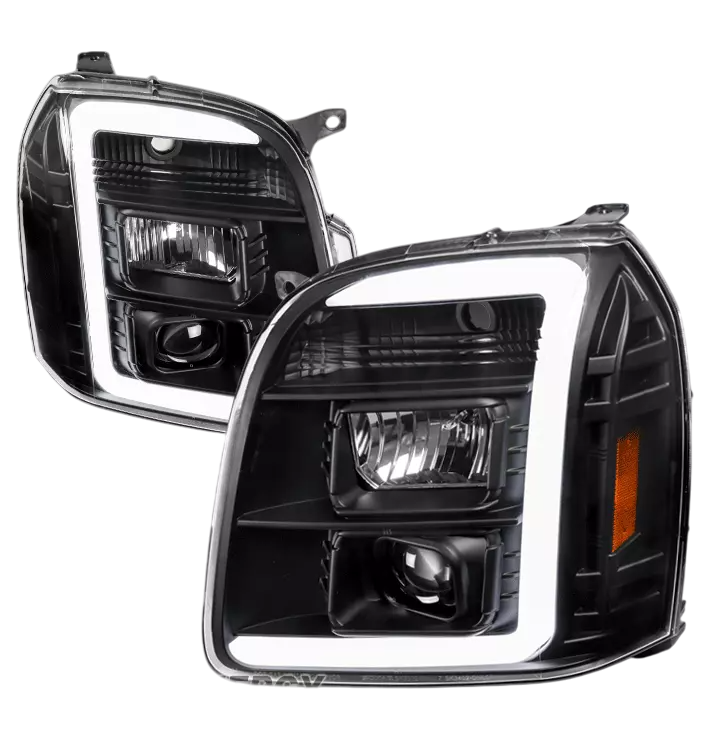 LED Headlights With DRL Tube GMC Yukon 2007-2014