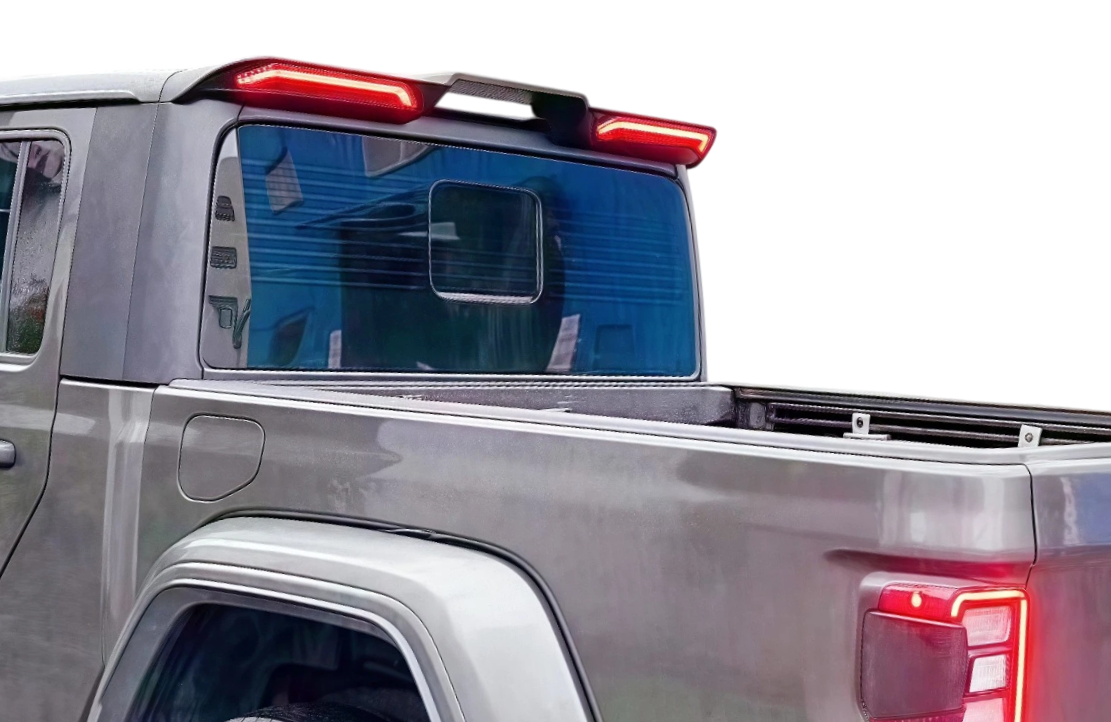 Rear Spoiler With LED Lights For Jeep Gladiator 2020-2025