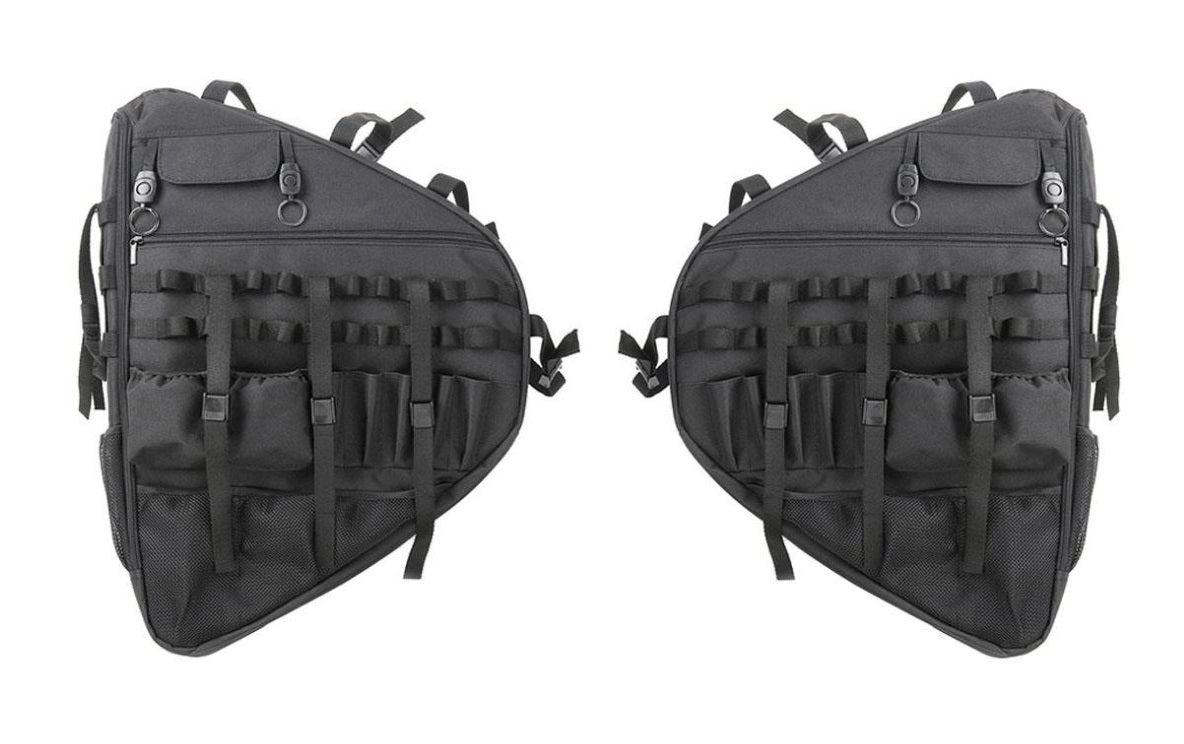 2 Pcs Left & Right Rear Roll Bar Storage Bag for Jeep Wrangler JL 2018-2025