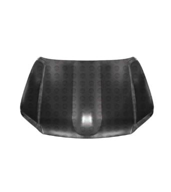 Black Steel bonnet for Land Cruiser FJ200 2016+