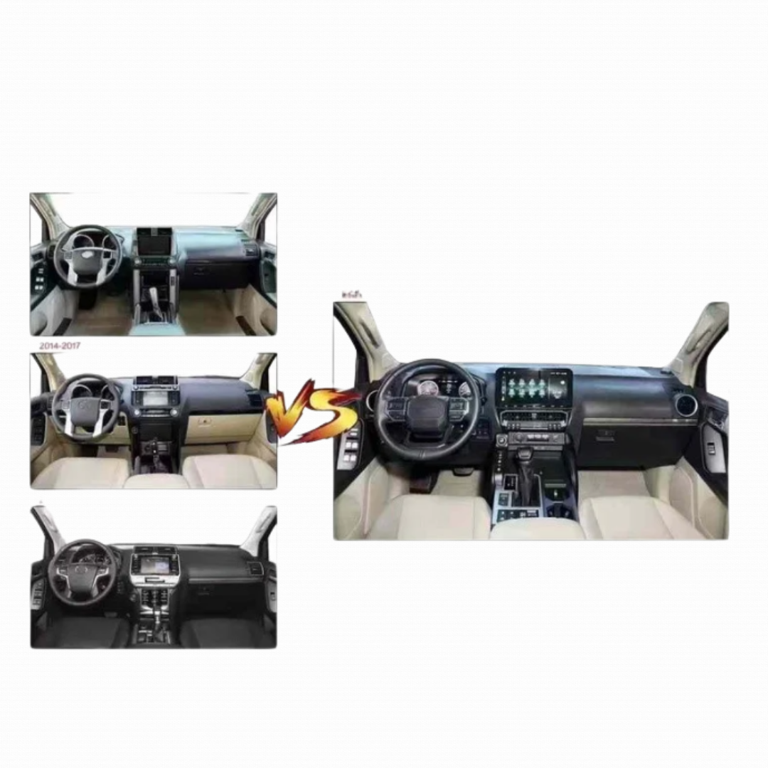 Interior Upgrade To 2025 for Toyota Prado 2010-2023