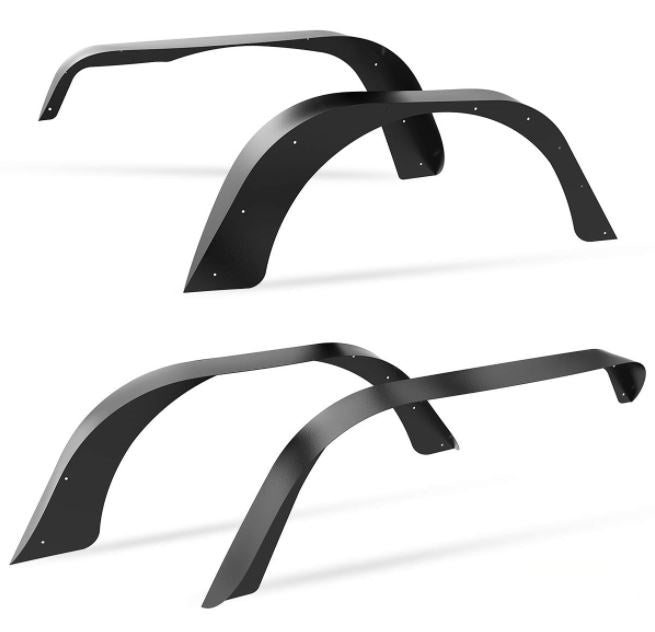 Flat Steel Fender for Jeep Wrangler JL 2018-2025