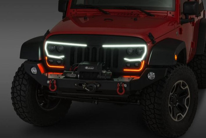 Oracle LED Lighting Vector Grill for Jeep Wrangler JK 2007-2017