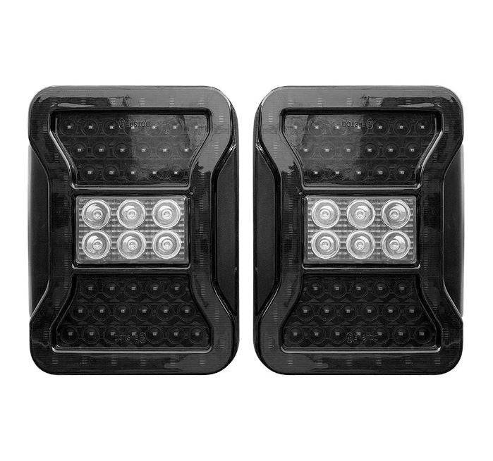 Black or Red LED Tail Light for Jeep Wrangler JK 2007-2017