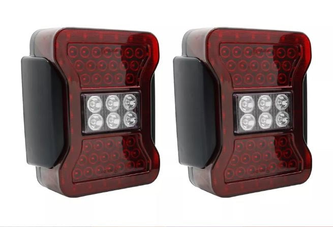 Black or Red LED Tail Light for Jeep Wrangler JK 2007-2017